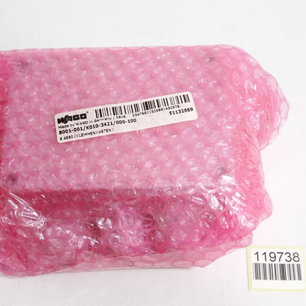 Wago Klemmleiste 8001-001/K010-3421/000-100 / Neu OVP