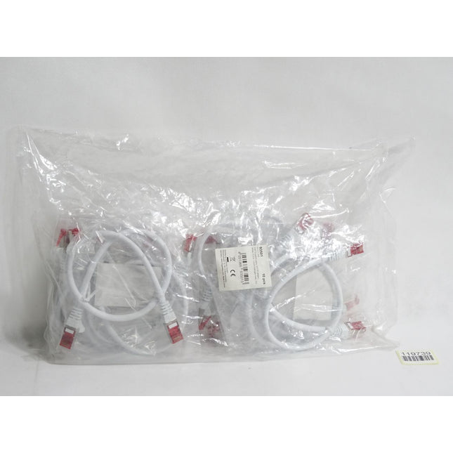 Goodbay Patch cable S/FTP (PiMF) weiß 0.5m 93501 / Inhalt:10 Stück / Neu OVP - Maranos.de