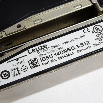 Leuze electronic Ultraschall Gabelsensor IGSU 14DN/6D.3-S12 50143533 / Unbenutzt