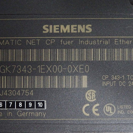Siemens Simatic Net CP343-1 TCP 6GK7343-1EX00-0XE0 6GK7 343-1EX00-0XE0