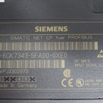 Siemens Simatic Net CP343-5 6GK7343-5FA00-0XE0 6GK7 343-5FA00-0XE0