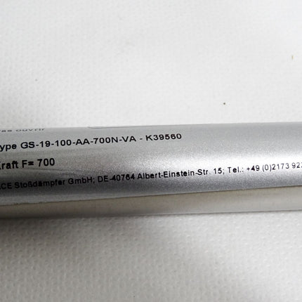 ACE Stoßdämpfer Gasdruckfeder GS-19-100-AA-700N-VA / Neu - Maranos.de