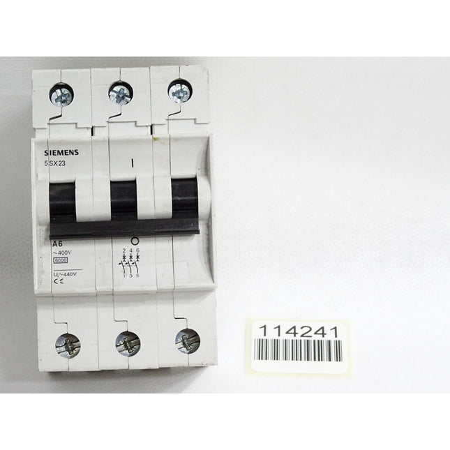 Siemens 5SX23 A6 400VAC Leitungsschutzschalter - Maranos.de