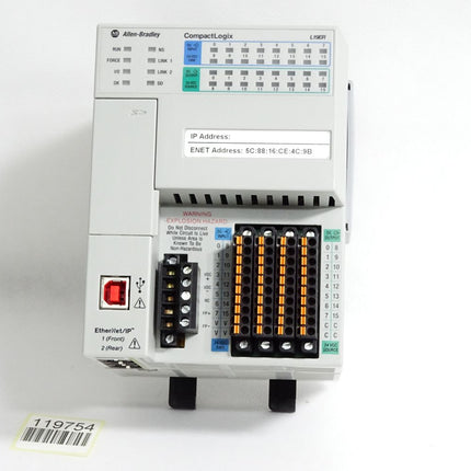 Allen Bradley Steuerung CompactLogix L19 1MB 1769-L19ER-BB1B / Neuwertig