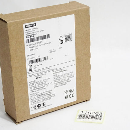 Siemens Zeitrelais 3RP2555-1AW30 0.05s…100h / Neu OVP - Maranos.de
