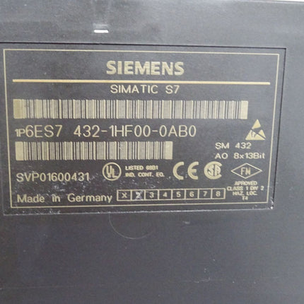 Siemens S7-400 SM 432 6ES7432-1HF00-0AB0 6ES7 432-1HF00-0AB0