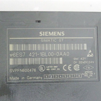Siemens S7-400 SM421 6ES7421-1BL00-0AA0 6ES7 421-1BL00-0AA0