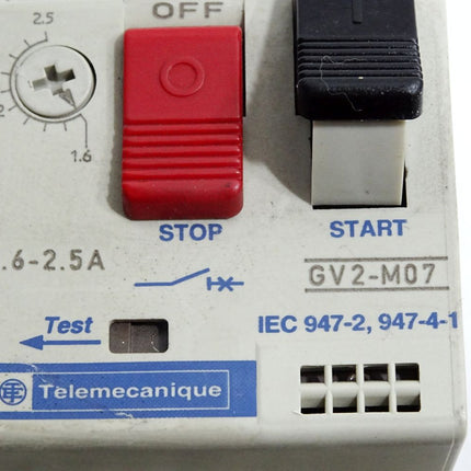 Telemecanique GV2-M07 Motorschutzschalter 1.6-2.5A - Maranos.de