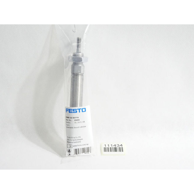Festo 19201 Normzylinder DSNU-16-50-P-A / Neu OVP - Maranos.de