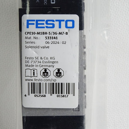 Festo 533141 CPE10-M1BH-5/3G-M7-B Magnetventil / Neu OVP - Maranos.de