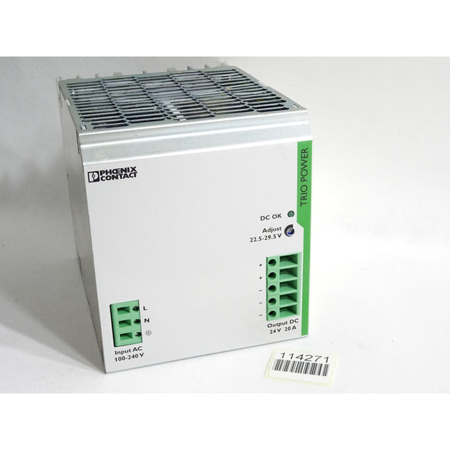 Phoenix Contact 2866381 TRIO-PS/1AC/24DC/20 Stromversorgung / Neuwertig - Maranos.de