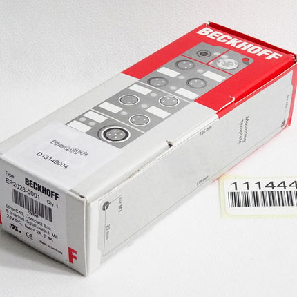 Beckhoff EP2028-0001 EtherCAT Box 8-Kanal-Digital-Ausgang / Neu OVP versiegelt - Maranos.de
