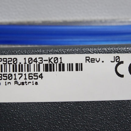 B&R Panel AP920 10,4" 5AP920.1043-K01 Rev. J0 / Neuwertig