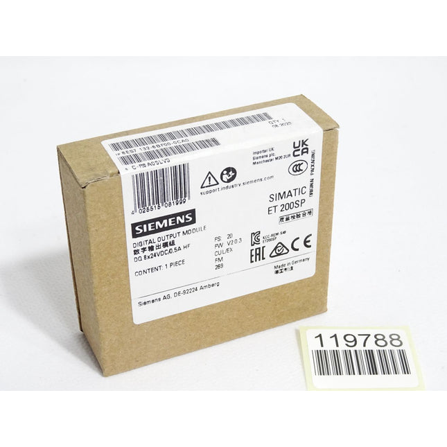 Siemens ET200SP DQ 6ES7132-6BF00-0CA0 6ES7 132-6BF00-0CA0 / Neu OVP versiegelt