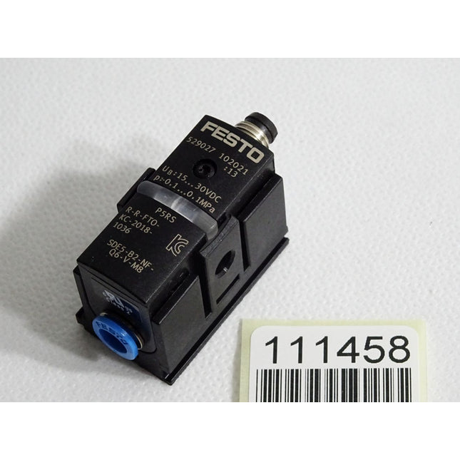 Festo Drucksensor 529027 SDE5-B2-NF-Q6-V-M8 R-R-FTO-KC-2018-1036 - Maranos.de