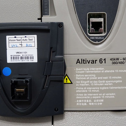 Telemecanique Schneider Atlitivar 61 45kW ATV61HD45N4 + VW3A1101 - Maranos.de