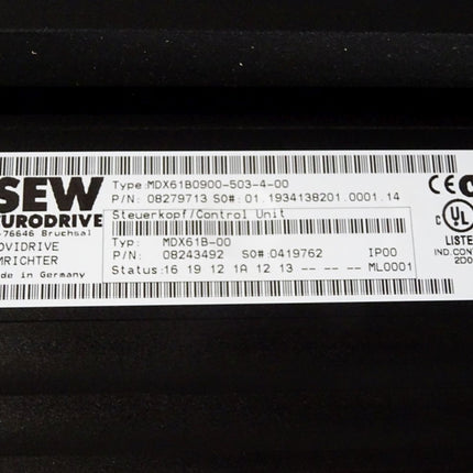 SEW 08279713 MDX61B0900-503-4-00 MDX61B MDx60A0900 DFP21B 90kW / Top Zustand - Maranos.de