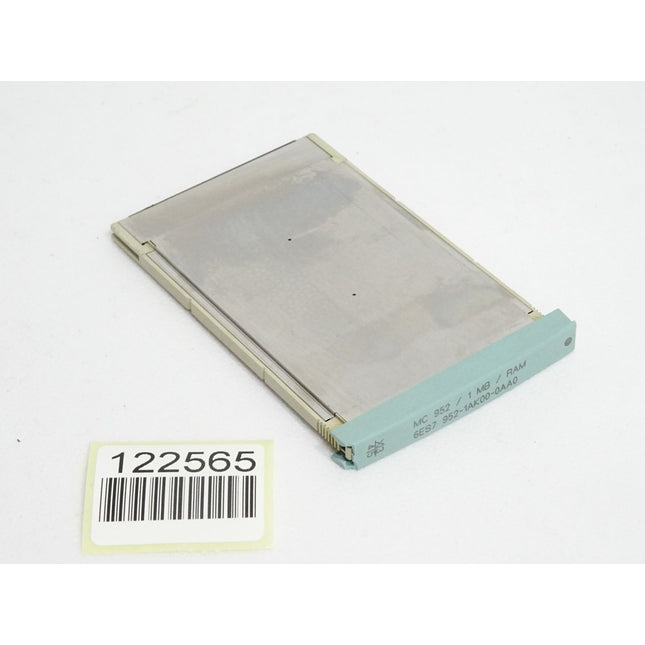 Siemens RAM Memory Card for S7-400 1MB 6ES7952-1AK00-0AA0 6ES7 952-1AK00-0AA0