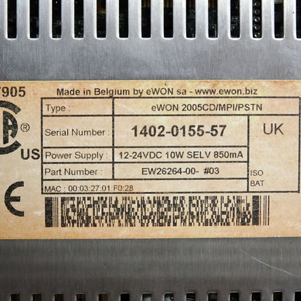 eWON x005CD 2005CD/MPI/PSTN EW26264-00 - Maranos.de