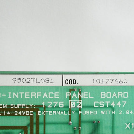 Comau IPB-Interface Panel Board 10127660 - Maranos.de