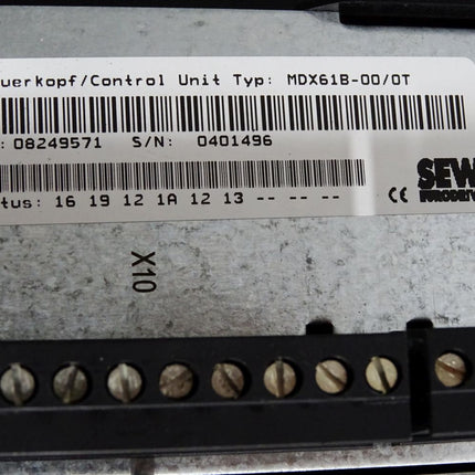 SEW Eurodrive MDX61B0040-503-4-5T MDX60A0040 08238820 MDX61B DFE32B DEH11B - Maranos.de