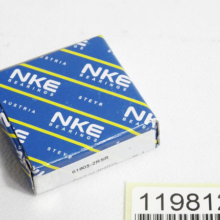NKE Rillenkugellager 61805-2RSR / Neu OVP - Maranos.de