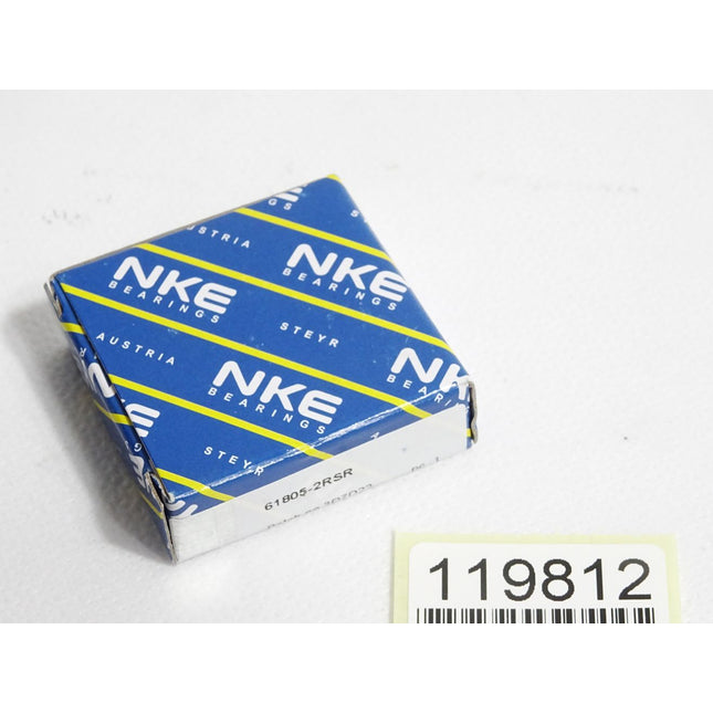 NKE Rillenkugellager 61805-2RSR / Neu OVP - Maranos.de