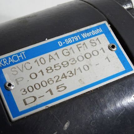 Kracht SVC10A1G1F1S1 P.0185930001 30006243/10-1 D-15 - Maranos.de
