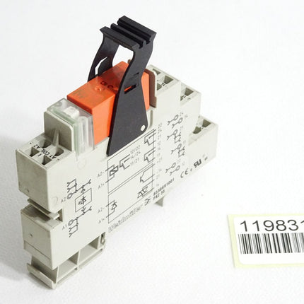 Weidmüller Sockel 8536691001 PXZ35 + Relais Schrack RT424024