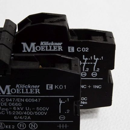 Klöckner Moeller Pilzdrucktaster Not-Halt-Aus EK01 EC02 - Maranos.de