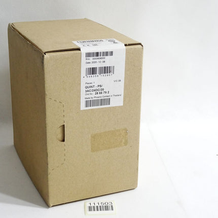 Phoenix Contact 2866792 QUINT-PS/3AC/24DC/20 Stromversorgung Neu OVP versiegelt - Maranos.de