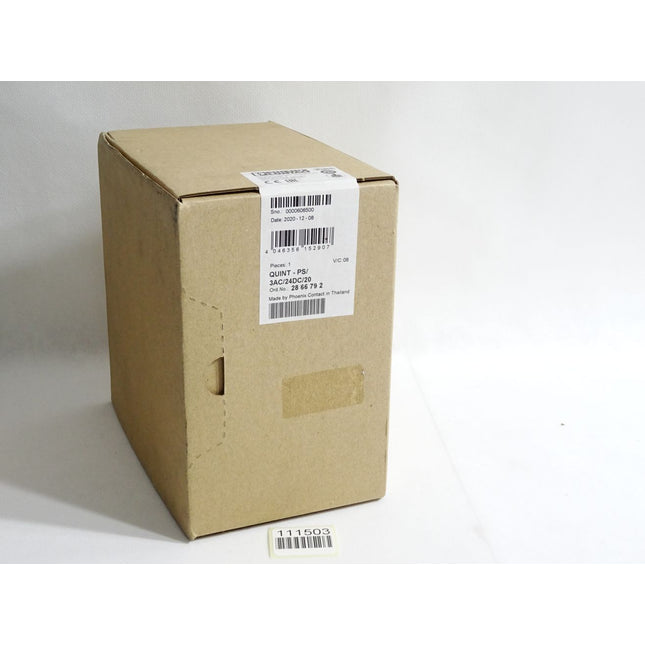 Phoenix Contact 2866792 QUINT-PS/3AC/24DC/20 Stromversorgung Neu OVP versiegelt - Maranos.de