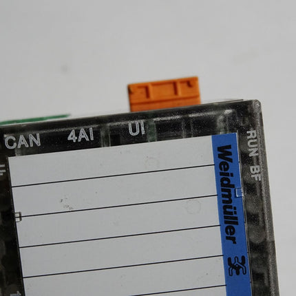 Weidmüller 830727 CAN 4AI UI Basisklemmblock ZSB-1.5/16-S/S/PE