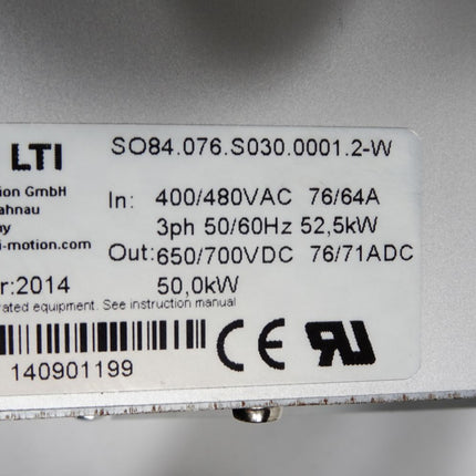 Lti Motion Servo one SO84.076.S030.0001.2-W / OVP Top Zustand - Maranos.de