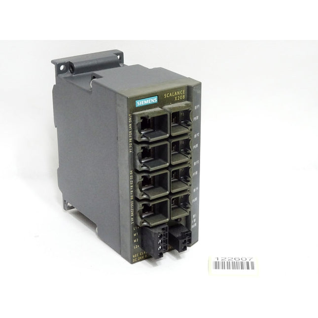 Siemens SCALANCE X208 managed IE Switch 6GK5208-0BA10-2AA3 6GK5 208-0BA10-2AA3