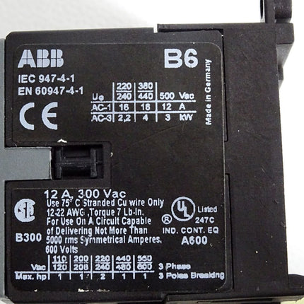 ABB Kleinschütz B6-30-10