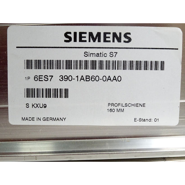Siemens Profilschiene 160mm 6ES7390-1AB60-0AA0 6ES7 390-1AB60-0AA0
