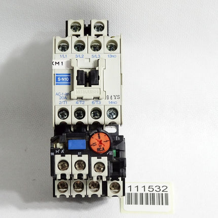 Mitsubishi TH-N12 KP Thermal Overload Relay + Schütz S-N10 - Maranos.de
