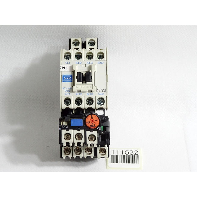 Mitsubishi TH-N12 KP Thermal Overload Relay + Schütz S-N10 - Maranos.de