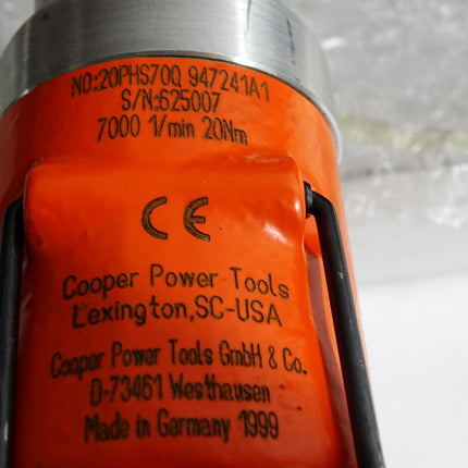 Cooper Cleco Druckluftimpulsschrauber 20PHS70Q / Neuwertig - Maranos.de