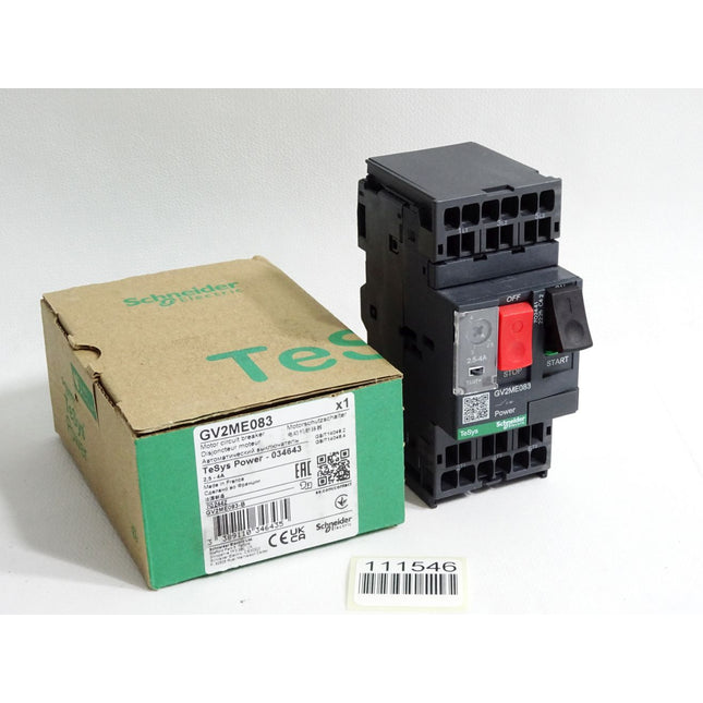 Schneider Electric TeSys Power GV2ME083 Motorschutzschalter 034643 / Neu OVP - Maranos.de