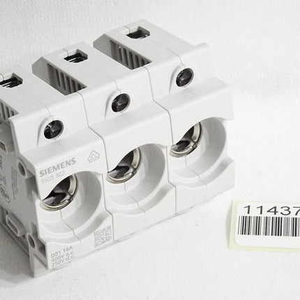 Siemens Sicherungssockel 5SG5302 D01 16A / Unbenutzt - Maranos.de