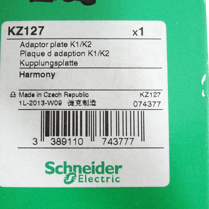Schneider Electric Harmony Kupplungsplatte KZ127 / Neu OVP - Maranos.de
