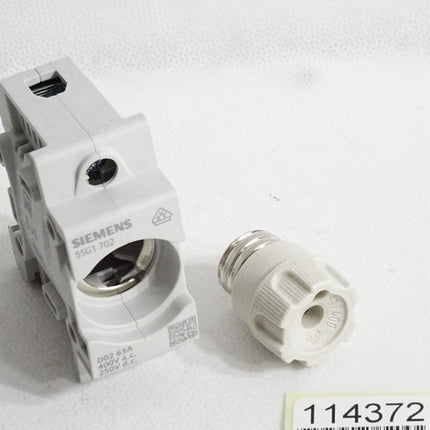 Siemens Sicherungssockel 5SG1702 D02 63A 250V 400AVC / Unbenutzt - Maranos.de