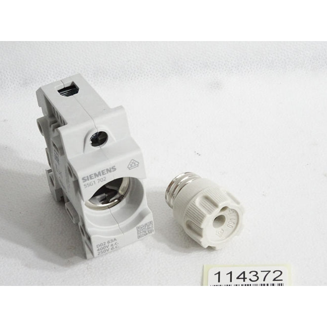 Siemens Sicherungssockel 5SG1702 D02 63A 250V 400AVC / Unbenutzt - Maranos.de
