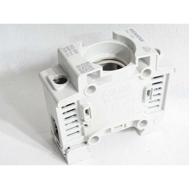 Siemens Sicherungssockel 5SG1702 D02 63A 250V 400AVC / Unbenutzt - Maranos.de