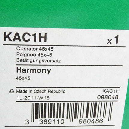 Schneider Electric Harmony KAC1H Betätigungsvorsatz / Neu OVP - Maranos.de