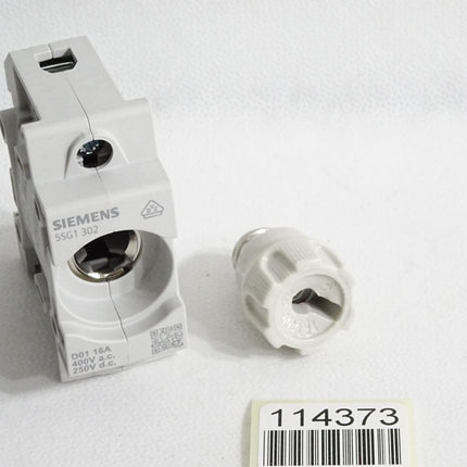 Siemens Sicherungssockel 5SG1302 D01 16A 250V 400AVC / Unbenutzt - Maranos.de