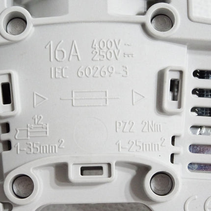 Siemens Sicherungssockel 5SG1302 D01 16A 250V 400AVC / Unbenutzt - Maranos.de