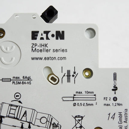 Eaton Hilfsschalter ZP-IHK / Unbenutzt - Maranos.de
